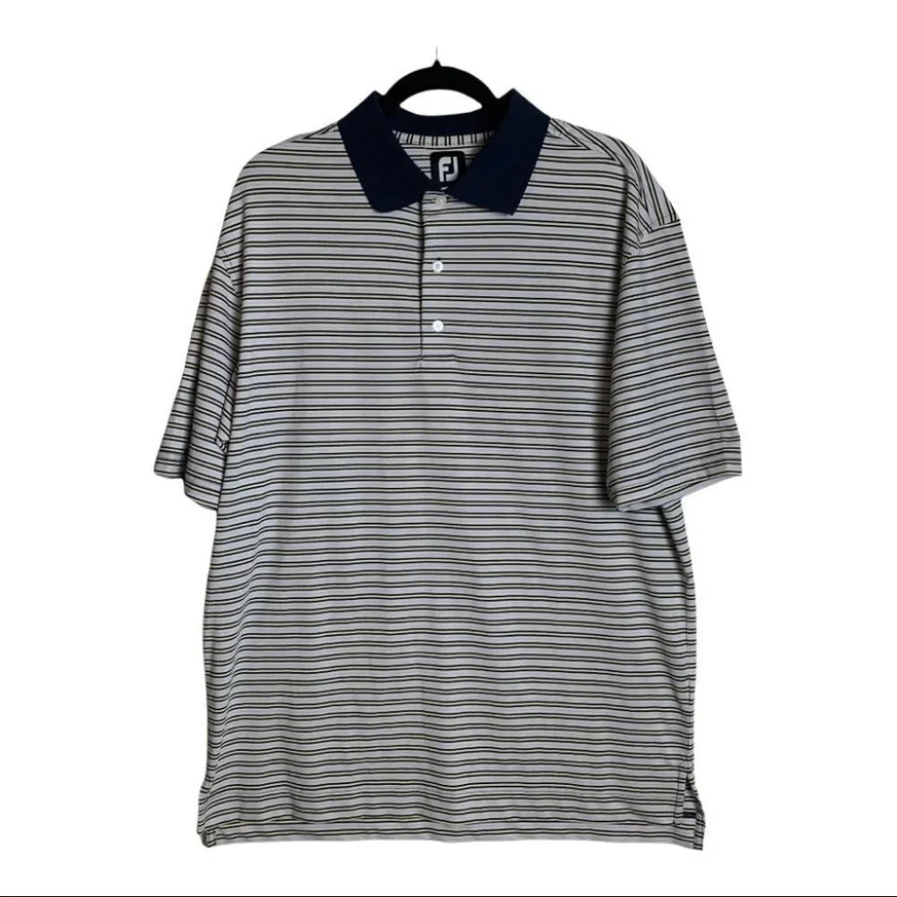 FootJoy Men’s Golf Polo Striped Size Large